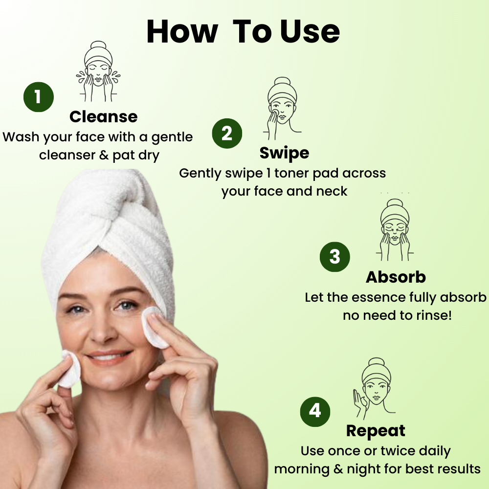 The Korean Toner Pads – Smooth Wrinkles & Restore Your Glow